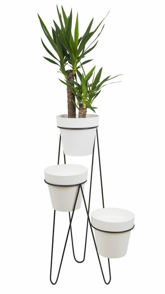 Kwietnik Stojak na Kwiaty Black MIA home