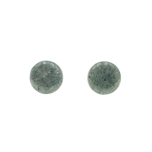 kolczyki z masy plastycznej Kolczyki Stone quartz 10 mm