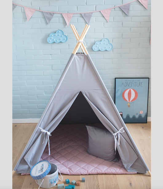 szara skłonność - namiot tipi TeePee