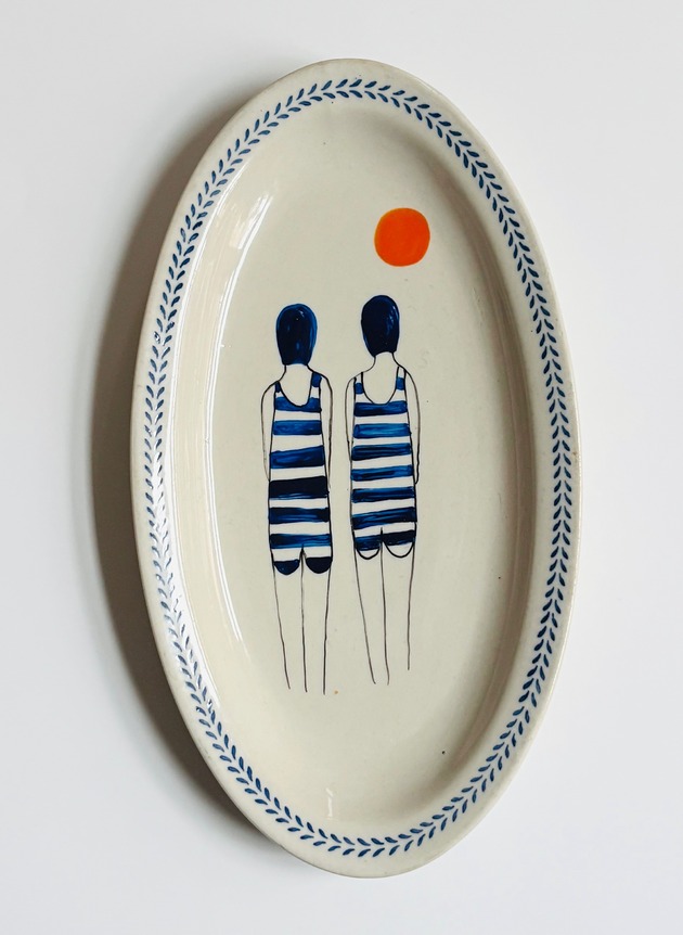 Ozdoby na ścianę Talerz o miłości