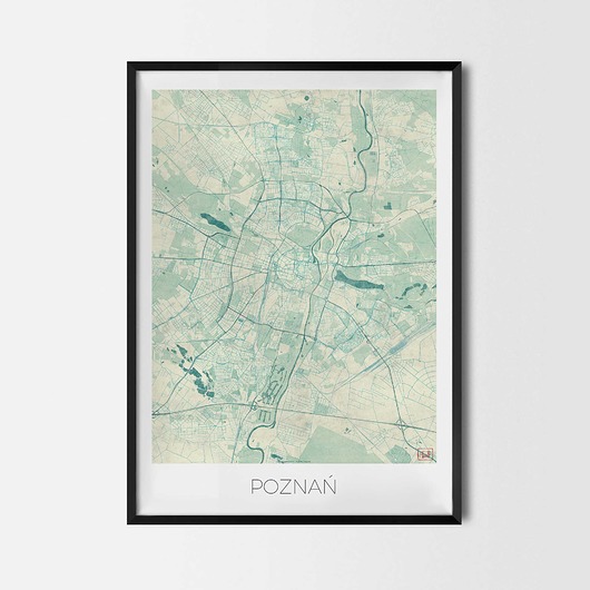plakaty Plakat Poznań - CityArtPosters
