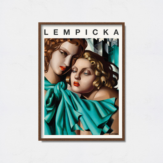 Tamara Łempicka Art Poster Pas De LArt