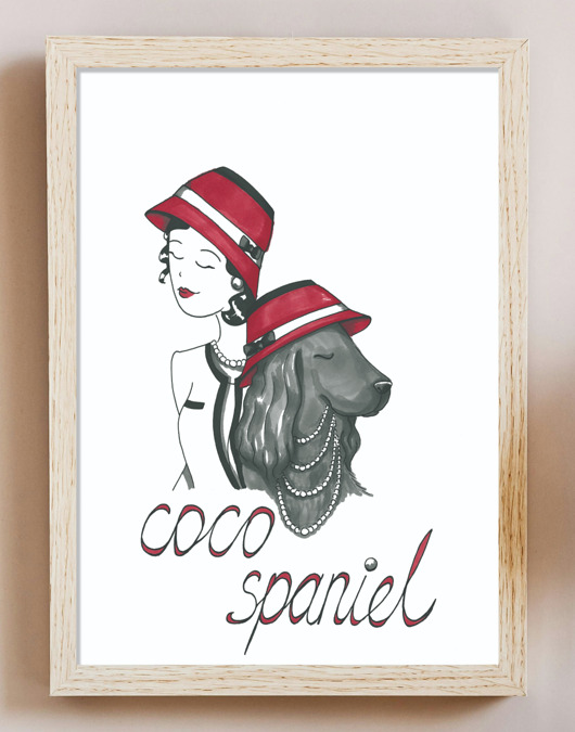 plakaty Plakat Coco Spaniel