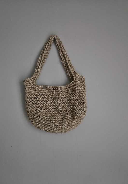torebki do ręki Mini Torba ze sznurka konopnego