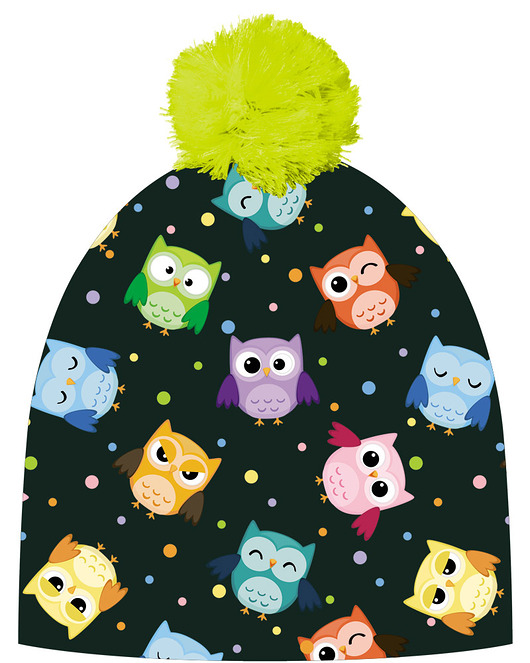 czapki dziecięce Czapka Magic Fun OWLS
