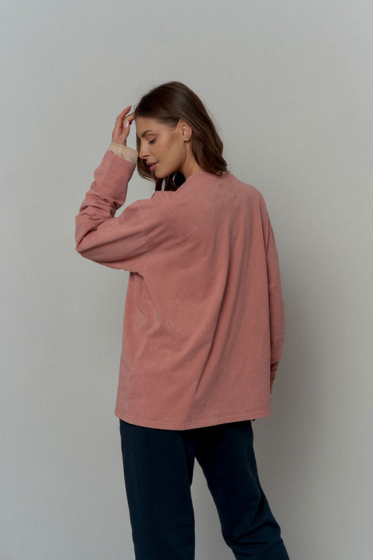 bluzki z długim rękawem damskie Longsleeve ROSE
