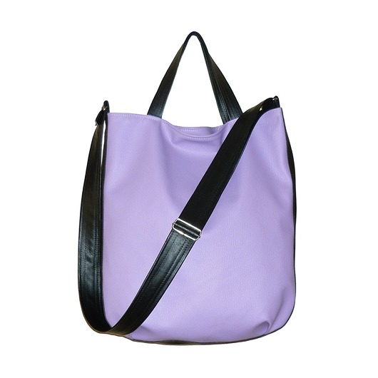 4324 fioletowa torba 3w1 hobo listonoszka xxl ankate
