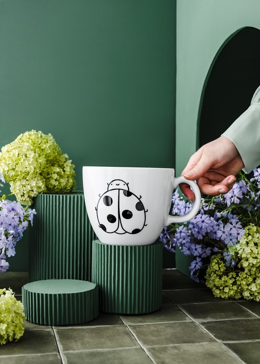 kubki KUBEK 1 L BIEDRONKA