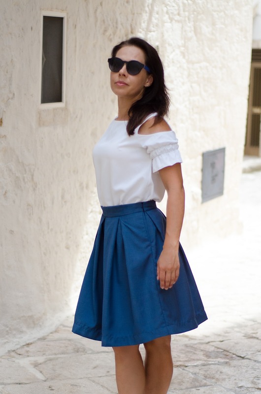 Spódnica MIDI Blue angaretchka