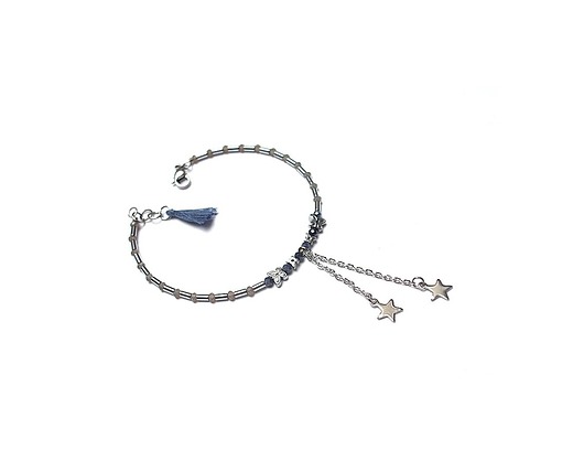 Alloys Collection /sapphire star/ - bransoletka KiKa pracownia
