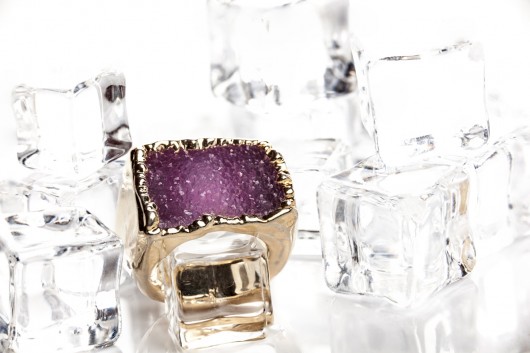 Brazi InspiRING 3/4 GOLD Brazi Druse Jewelry