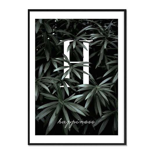 Plakat HAPPINESS muybien