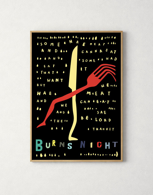 plakaty Plakat Burns Night