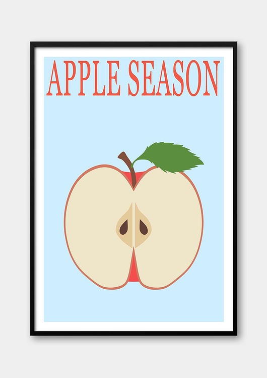 plakaty Plakat Jabłko - Apple Season - z serii FRUIT SEASON