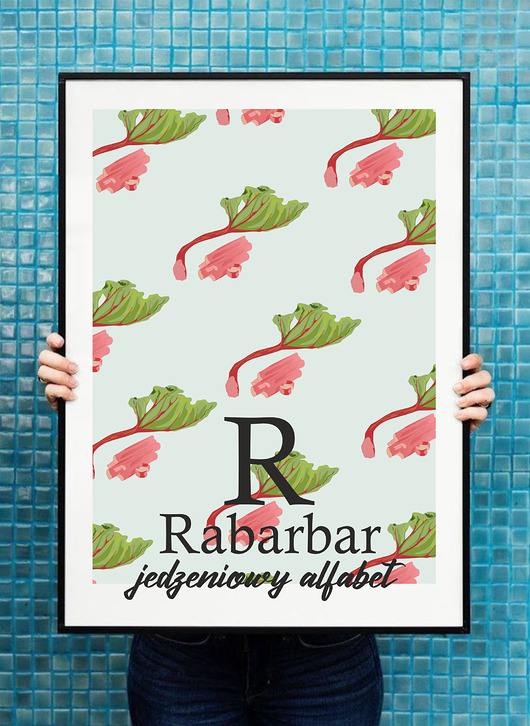 plakaty Plakat rabarbar