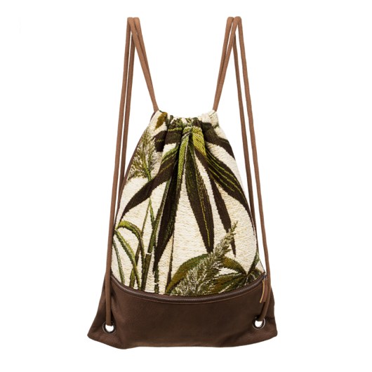  backpack green jungle Floral Escape