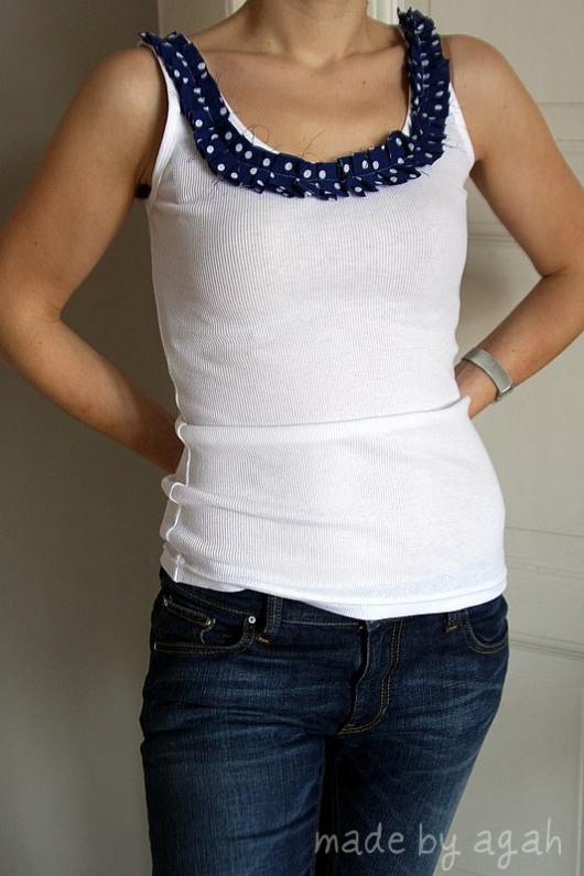Navy Ruffle 40 made by agah