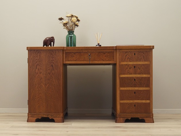 biurka Biurko dębowe, duński design, lata 60, produkcja: Dania