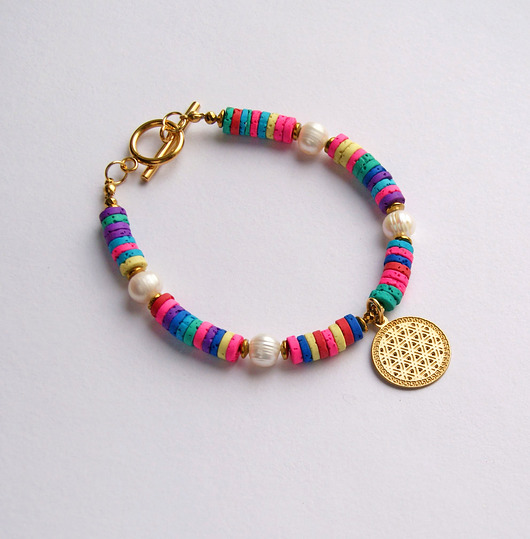 bransoletki z kamieni naturalnych SUMMER collection : bransoletka z zawieszką