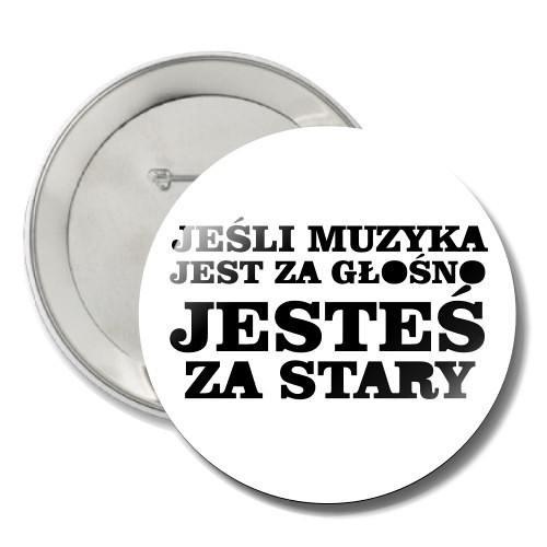 Przypinka Ej Stary! Modny Design