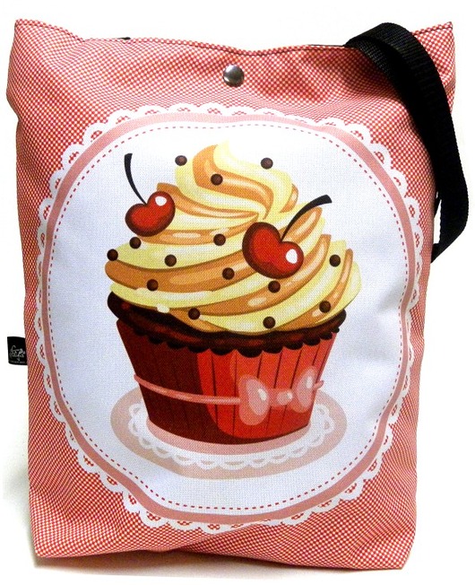 Duża torba z muffinką :) Gaul Designs