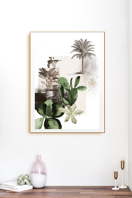 Grafika "Botaniculum I", urban jungle, giclee PRINTLOVE