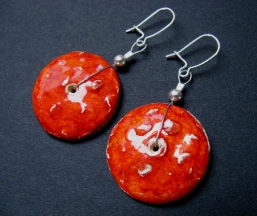 CIRCLES, red &#039;&#039; luceramika
