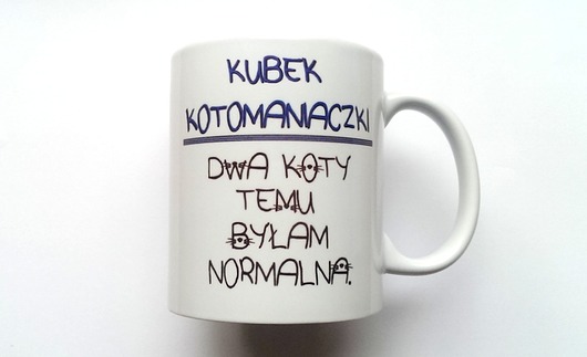 KUBEK Kotomaniaczki (DWA KOTY TEMU...) FarrowDesign
