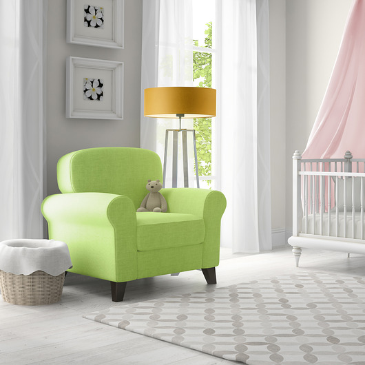 lampy podłogowe Nowoczesna lampa podłogowa z włącznikiem nożnym MOSS KIDS