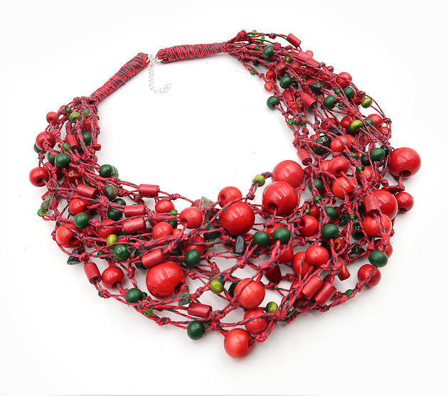 kolie Dzikie wino - naszyjnik