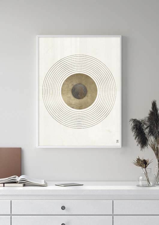 plakaty Plakat -  minimalistyczna abstrakcja