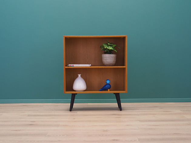 regały i półki Regał jesionowy, duński design, lata 70, produkcja: Domino M