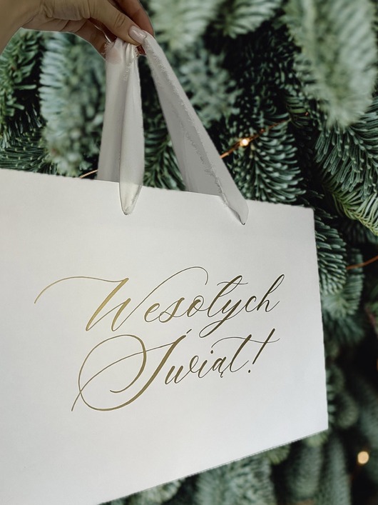 torebki do ręki Personalizowana torba z imieniem / napisem