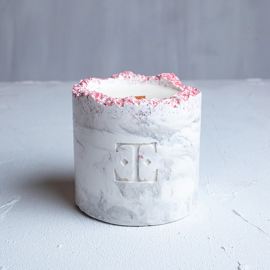 świeczniki i świece Mała świeca (150g) Pink Blush