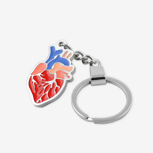 breloki Brelok  "Real Heart"