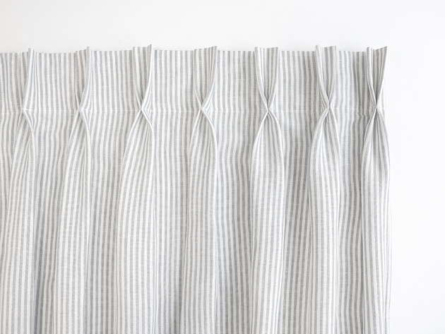 zasłony Zasłona na fleksach MEDIUM GRAY STRIPES