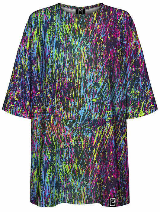 t-shirt damskie DR.CROW T-shirt Damski Oversize Urban Colored