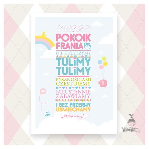 Obrazek z imieniem / Uwaga! Dzidzia! MINIMETRY