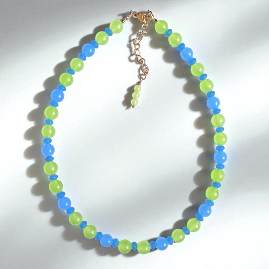 chokery Choker : summer collection : lime in the sky