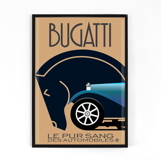 plakaty Plakat Bugatti