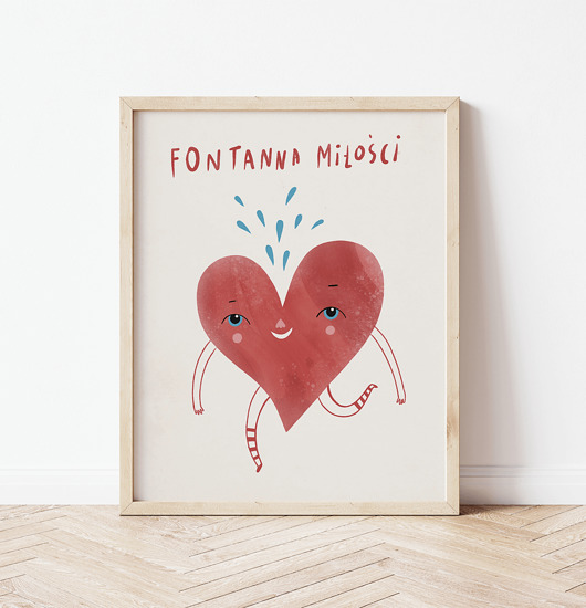 plakaty Plakat Fontanna miłości