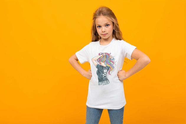 t-shirty dla dziewczynki Koszulka junior Unicorn Girl