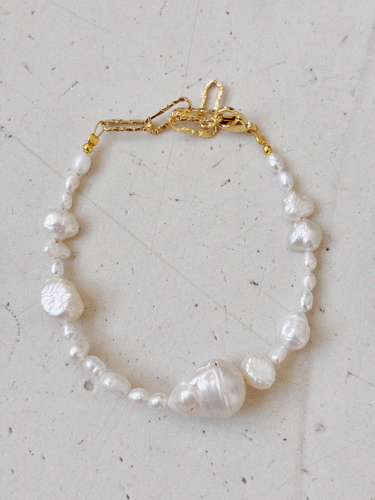 bransoletki - inne Bransoletka z pereł naturalnych