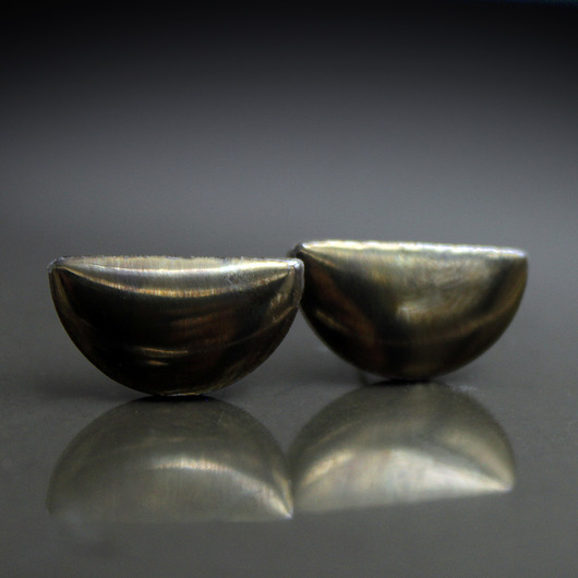 kolczyki ceramiczne Drobinki/stal chirurgiczna/