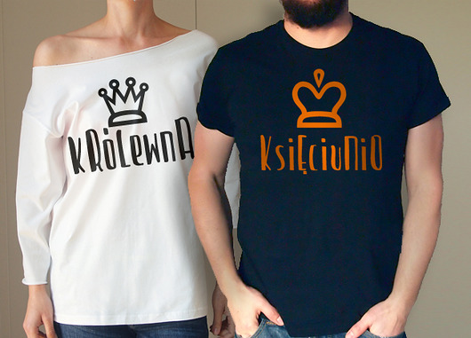 Królewna Księciunio koszulki dla pary ONE MUG A DAY