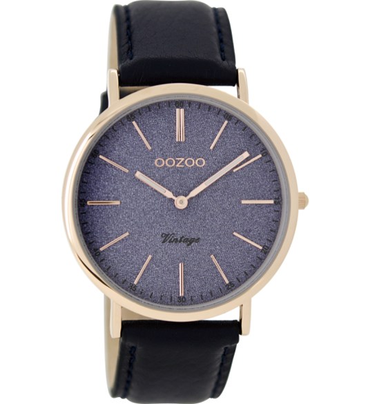 Zegarek OOZOO C8196 darkblue/rose ModernTime