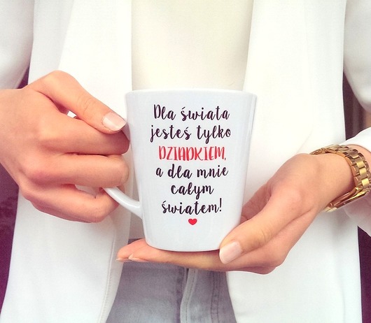 Kubek Latte dla Dziadka FarrowDesign
