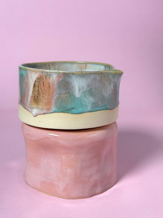 miski i misy Miseczka do matchy z dziubkiem (Matchawan)