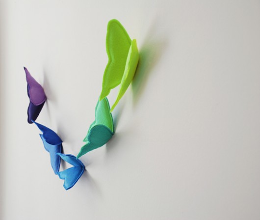 ACUMI-BUTTERFLIES (5 elementów)niebiesko-zielone ACUMIBABY