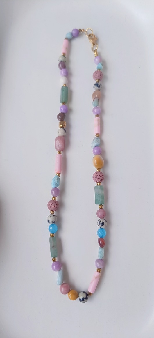 chokery Bloom lagoon- naszyjnik na zamówienie